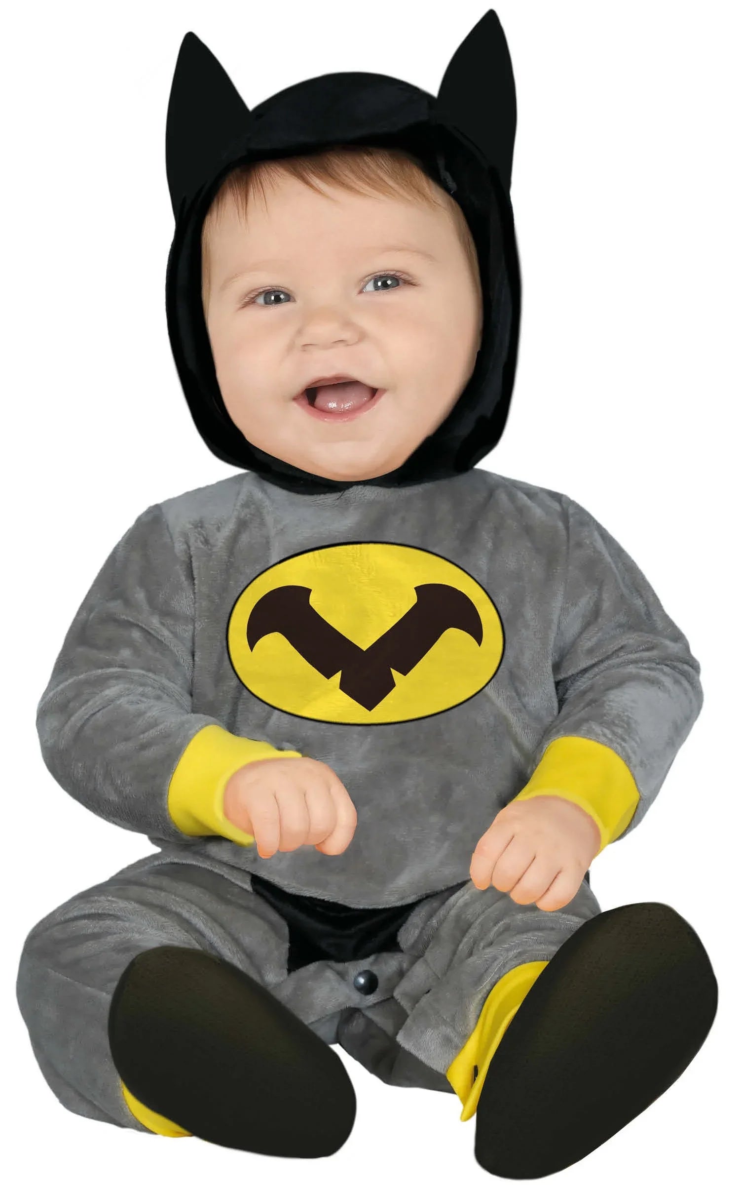 Disfraz de Superhéroe Murciélago de Peluche para Bebé Batman Guirca